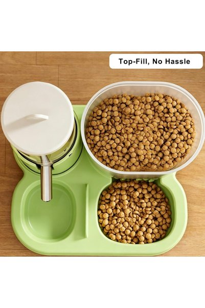 Duffa 2'si 1 Arada Hamster Su Şişesi ve Ginepig Besleyici, Kobay Mama Sebili - Gerbil Mama İstasyonu 125 ml Su ve Yiyecek Sebili, Sıçan, Tavşan Küçük Hayvan Su Şişeleri