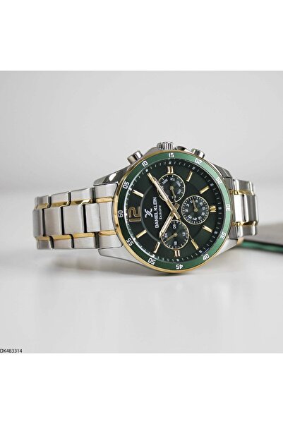Daniel Klein ساعة يد رجالية بحزام فولاذي DK483314