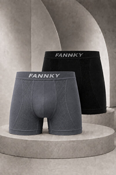 FİT WOMEN Men's Casual Comfort Daily 2-Piece Boxer