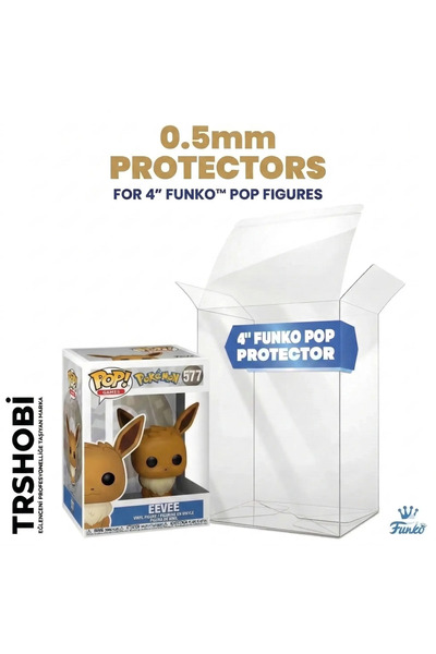 Funko POP ŞEFFAF PROTECTOR ( KORUYUCU ) 4İNCH 0.5MM