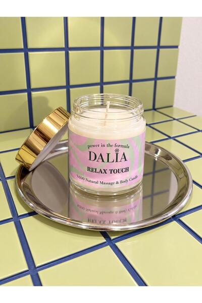 Dalia Cosmetics %100 Doğal Masaj & Vücut Mumu - Relax Touch - Lavanta & Berga...