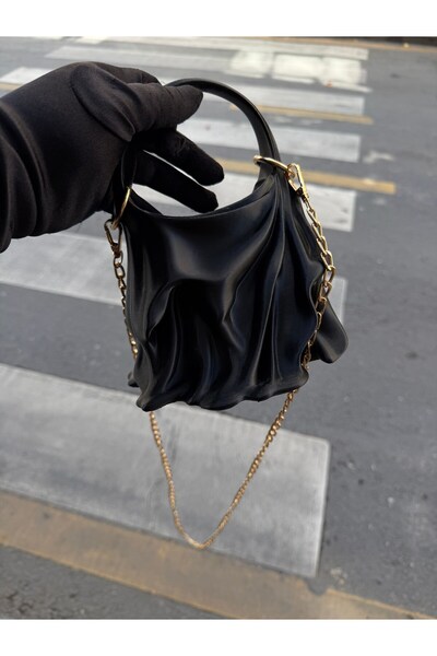 Mia Collection Casper Black Women's Hand and Shoulder Bag 3D Print Mini Size