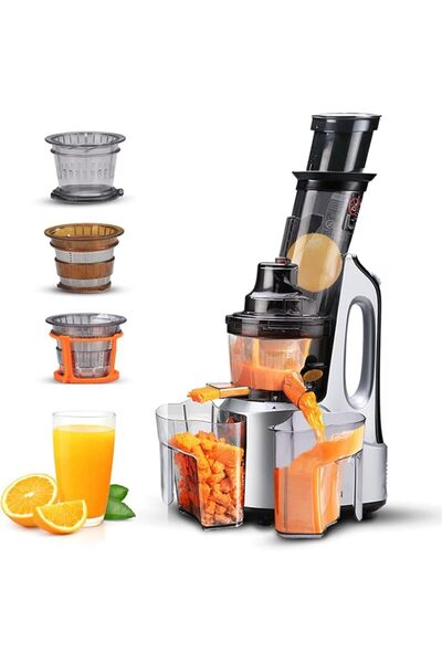 AGARO Imperial Cold Press Juicer for Home, Professional Slow Juicer Machine, ...