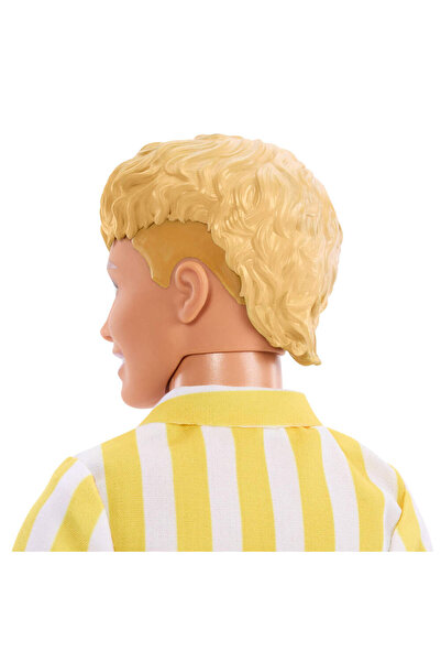 Barbie Păpușă fashion Ken Fashionistas nr. 152 cu păr blond modelat și imprim...
