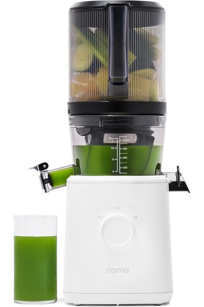 Nama J2 Cold Press Juicer, Self Feeding for Hands-Free Operation with Wide Mo...