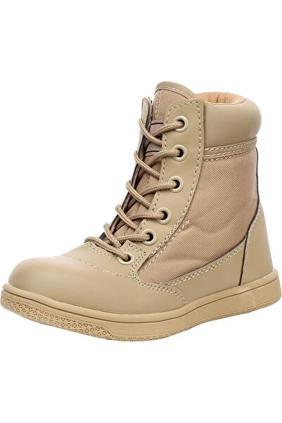 GENERAL Boys Girls Outdoor Ankle Hiking Boots Trekking Walking Shoes Military...