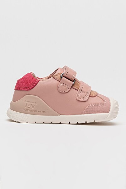 BIOMECANICS Pantofi sport copii Biomecanics, piele, închidere velcro, roz