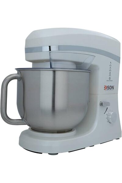 EDISON ELECTRIC Stand Mixer Basic Plus 6.5L Pearl Steel 1000W