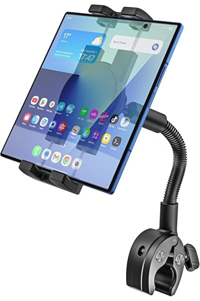 GENERAL Z Fold Bike Mount - [Foldable Phone Friendly] Spin Bike Tablet Holder...