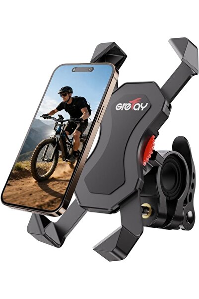 Grefay Compatible with Bike Phone Holder Metal Motorcycle Phone Mount for 4.5...