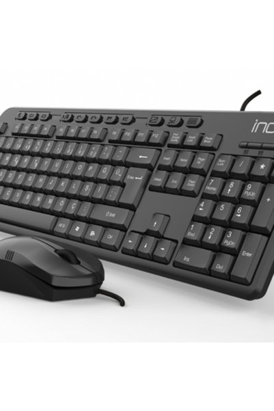 Inca Imk-375t Wıred Multimedia Q Klavye Mouse Set