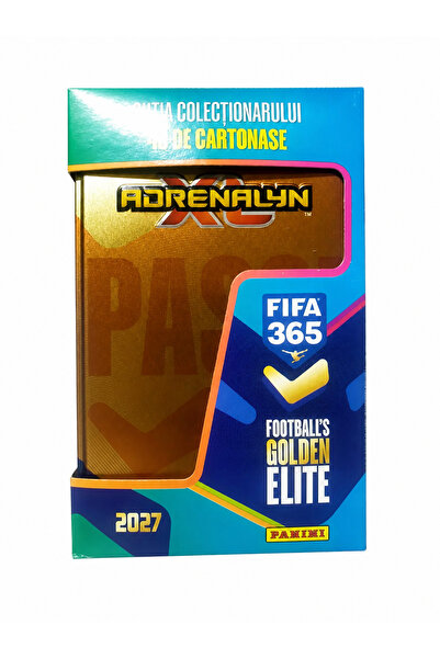 Panini Cutie metalica tins portocalie cu carduri Fifa 2026 -2027