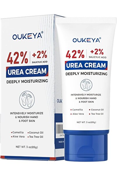 OUKEYA Urea Cream 42 Percent for Foot & Hand Tube 3 Oz