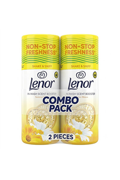 lenor Summer Breeze In-Wash Scent Booster Beads 2PCS COMBO 2x155g – Long-Last...