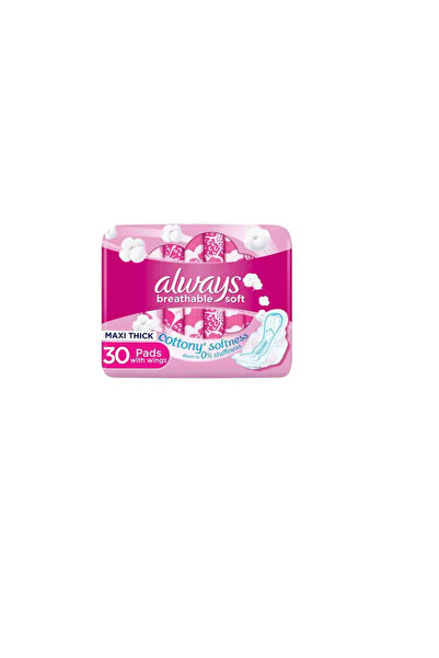 Always Breathable Soft Maxi Thick Large Sanitary Pads with Wing 8 X 30 pcs