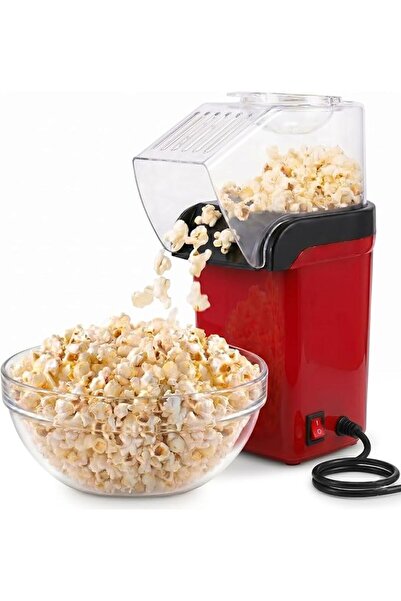 ECVV 1200W Electric Popcorn Maker, Oil-Free Healthy Popcorn Machine for Home ...