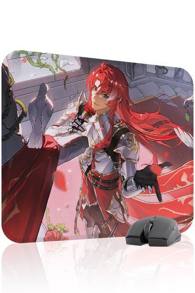 mousepad bastir Argenti Honkai: Star Rail Anime V3 - 48X40 Gaming Mouse Pad M...