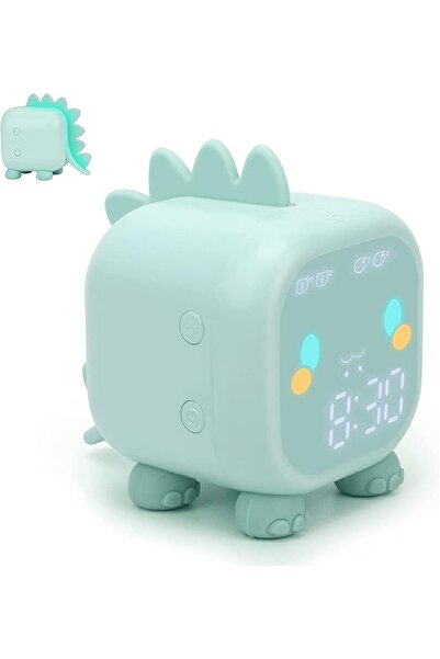 KASTWAVE Kids Alarm Clock, Digital Alarm Clock for Kids Bedroom, Cute Dinosau...
