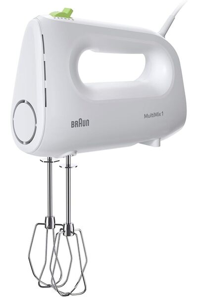 Braunability Braun MultiMix 1 Hand Mixer for Whipping and Dough Kneading, Fas...
