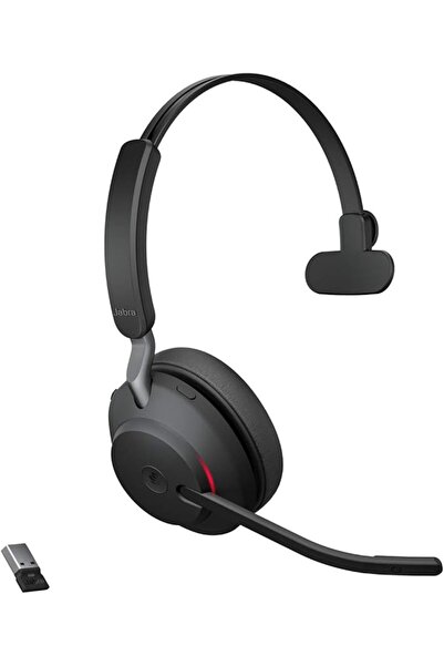 Jabra Evolve2 65 Wireless PC Headset – Noise Cancelling Microsoft Teams Certi...