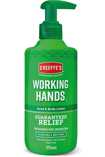 O'Keeffe's Working Hands Hand & Body Lotion, 315ml –Suitable for Sensitive Sk...