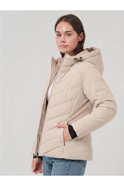 PIQUE Women's Hooded Puffer Coat Shapex