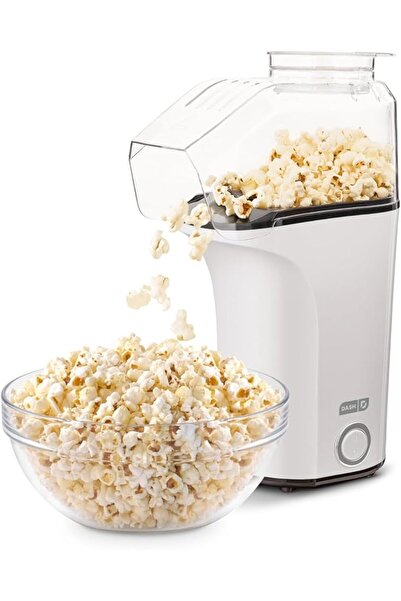 Dash Hot Air Popcorn Popper Maker with Measuring Cup to Portion Popping Corn ...