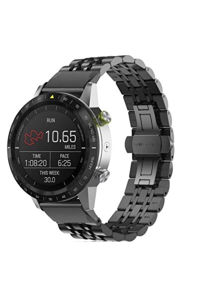 OEM Λουράκι smartwatch από ανοξείδωτο ατσάλι, με πολυτελές κούμπωμα διπλής ασ...
