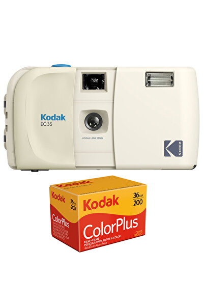 Kodak EC35 +Kodak plus 200/36 poz 35 mm Film Kamera