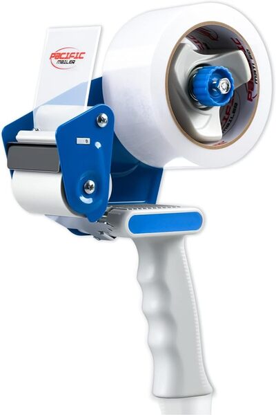 Pacific Mailer Packing Tape Dispenser Gun, 2 Inch Tape Gun Dispenser with 2 I...