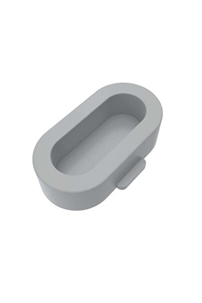 BEST ACCESSORIES Dust protection for Garmin smartwatch socket, Silicone, grey