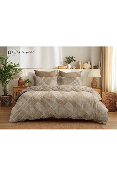 AURA Premium Orli̇na Double Duvet Cover Set