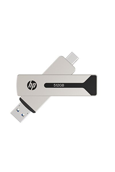 HP 911 Pro 512 GB USB 3.2 OTG Tip-C/Tip-A Flash Sürücü, 1000 MB/s'ye kadar