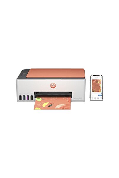 HP Smart Tank 589 Wi-Fi Renkli Tanklı Yazıcı + Orijinal Mürekkep Seti + Yazıcı Kablosu + Ek Siyah Mürekkep