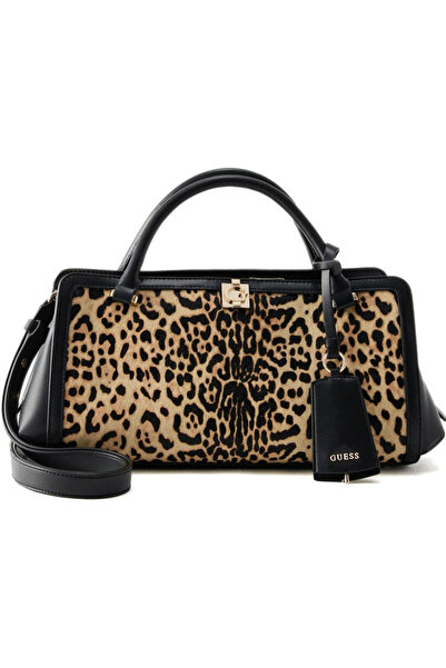 Guess animal print τσάντα χειρός AUDREY LEO