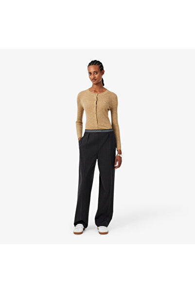 Lacoste Kadın Oversize Fit Lacivert Pantolon