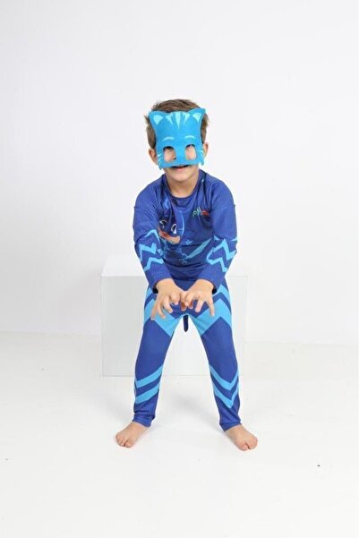 Neatkids Erkek Çoçuk Pj Masks Pijamaskeliler Parti Doğum Günü Özel Gün Maskel...