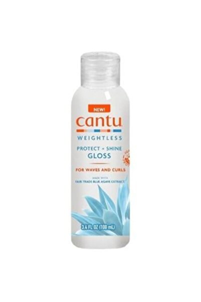 Cantu كانتو سيروم وملمع ويتليس للحماية واللمعان للشعر الكيرلي والموج بالزيوت ...
