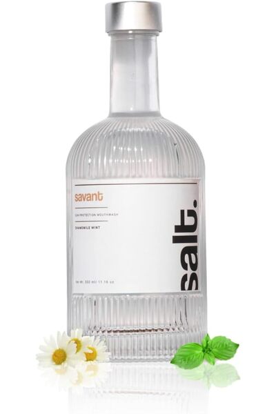 Salt Savant Mouthwash | Gum Protection | Chamomile Mint Flavour | Zinc Sulpha...