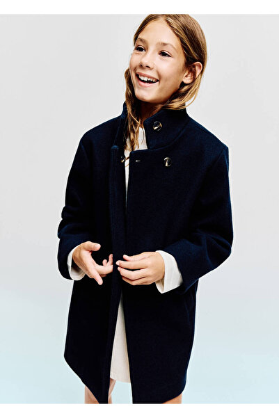 MANGO Kids Uzun kumaş ceket