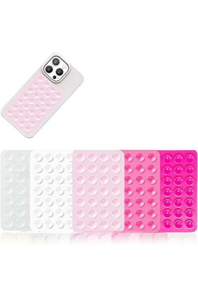 GENERAL Rookii 5PCS Silicon Suction Phone Case Mount,Hands-Free Mirror Shower...