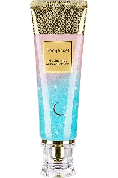 BODYACCEL Niacinamide Intensive Teeth Whitening Toothpaste, Stain Removal Nat...