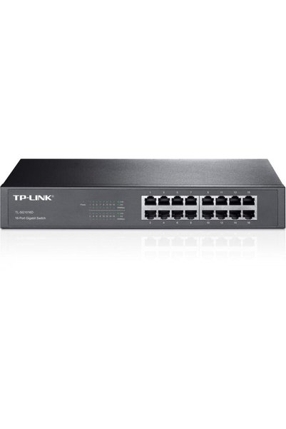 TP-LINK Switch, 16 port, 10/100/1000 Mbps, TL-SG1016D