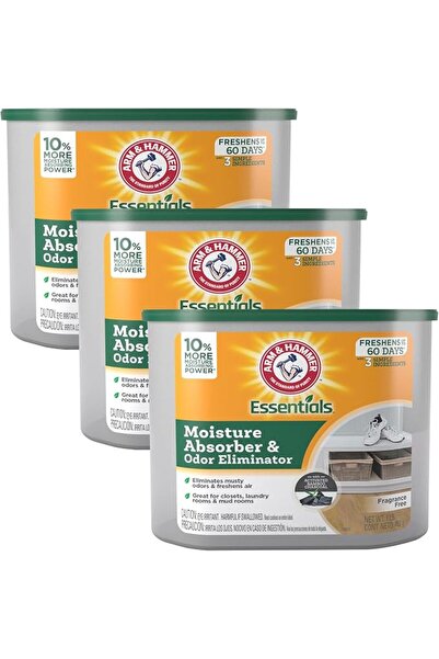Arm&Hammer مزيل الرطوبة والروائح من آرم آند هامر، عبوة يمكن التخلص منها، خالٍ...