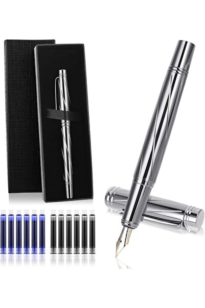 GENERAL Business Gift Pen Set Metal Fountain Pen Fine Point Luxury Fountain P...