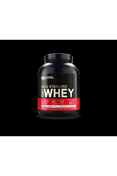 Optimum Nutrition Gold Standard 100% Whey, Protein Powder - Cookies & Cream -...