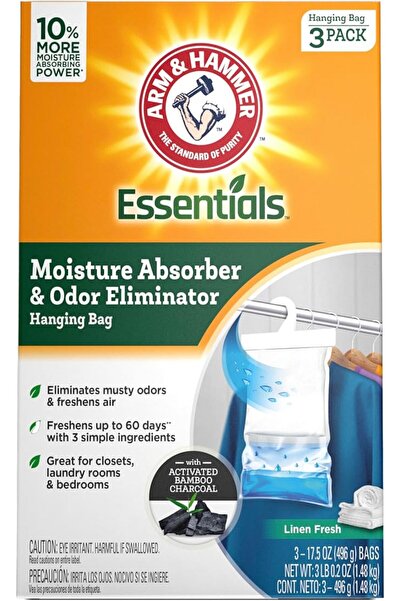 Arm&Hammer مزيل الرطوبة والروائح العطرية من آرم آند هامر، 17.5 أونصة، 3 عبوات...