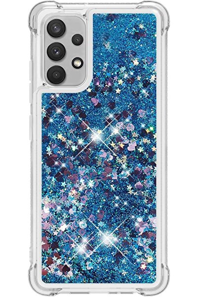 GENERAL Miagon Glitter Sparkle Moving Quicksand Flowing Cover for Samsung Gal...