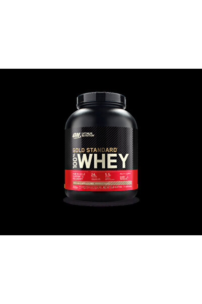 Optimum Nutrition مسحوق بروتين جولد ستاندرد 100% واي - نكهة موكا كابتشينو - 5...