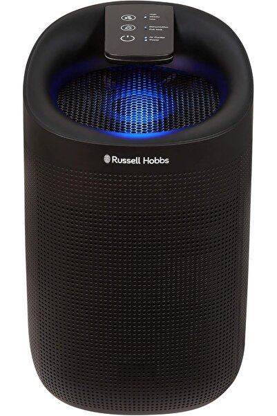RUSSELL HOBBS RHDH1101B Ozone Free, 750ml/day 2 in 1 Black Dehumidifier/Air P...